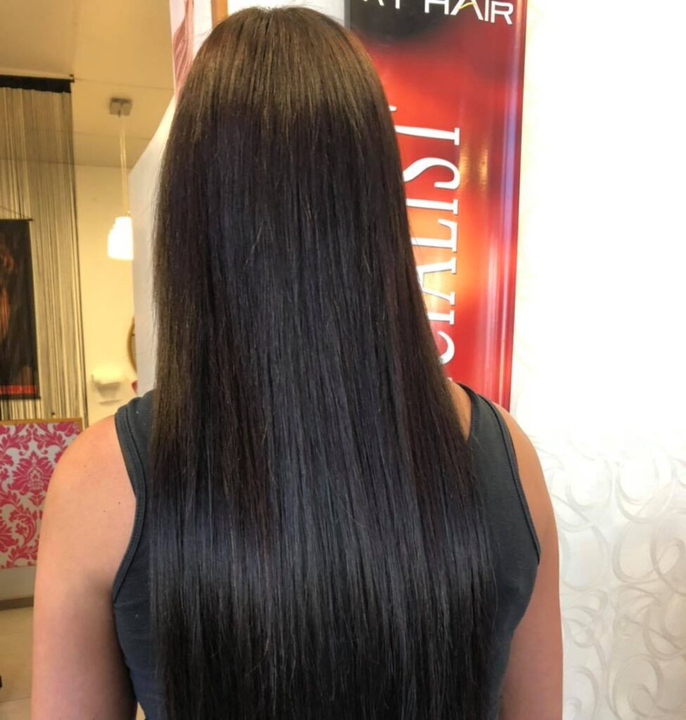 Russian Hair natural Black 26 inches Tape extensions