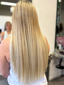 tape-in hair extensions