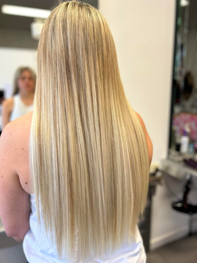 tape-in hair extensions