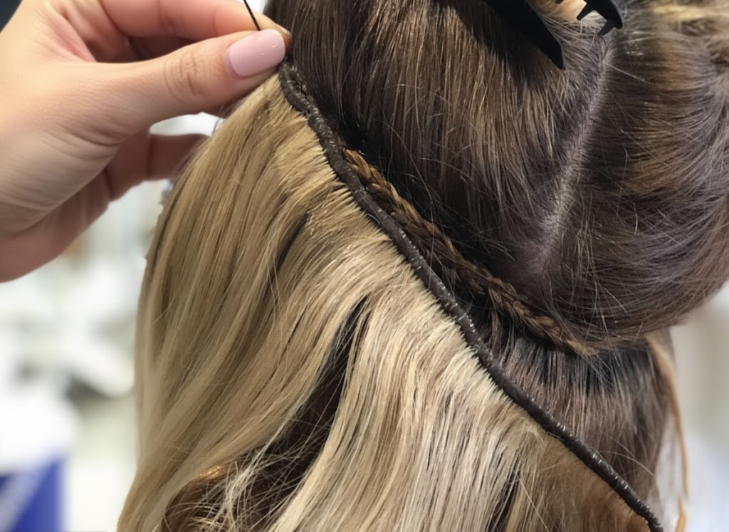 human hair extensions