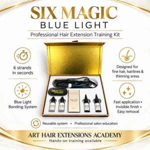 Six Magic Blue Light – Professional Hair Extension System