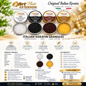 italian keratin granules